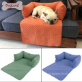 Sofá-cama acolchoado morno para a cama luxuosa lavável do cão do sofá do animal de estimação do cão